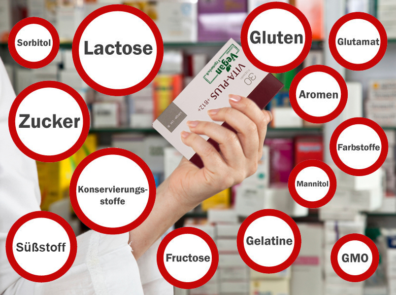 VITA-PLUS +B12+ (TM) ist frei von unerwünschten Bestandteilen